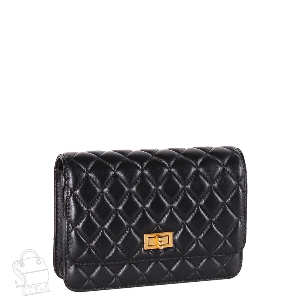 Сумка женская кожаная 5001NN black Natale Navetta