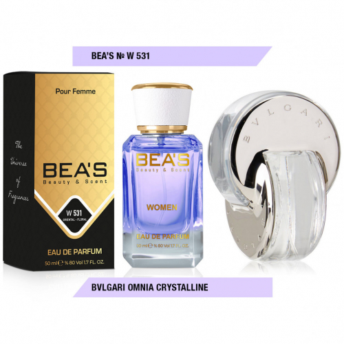 Женские духи   Парфюм Beas Bvlgari Omnia Crystalline White арт. W 531