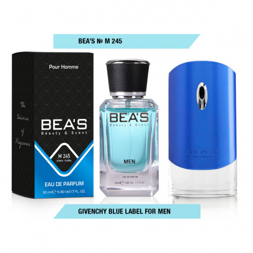 Мужская парфюмерия   Парфюм Beas Givenchy Blue Label Men 50 ml арт. M 245