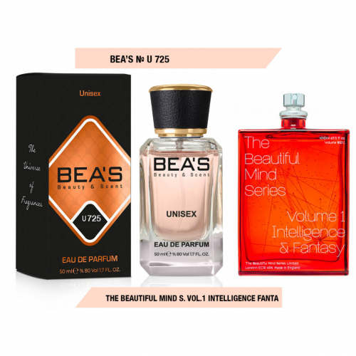 Парфюм Beas The Beautiful Mind Series Vol.1 Intelligence Fantasy 50 ml unisex арт. U 725