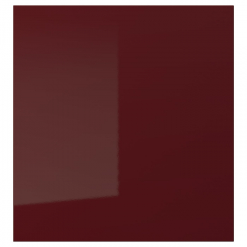 SELSVIKEN СЕЛЬСВИКЕН, Дверь, глянцевый темный красно-коричневый, 60x64 см