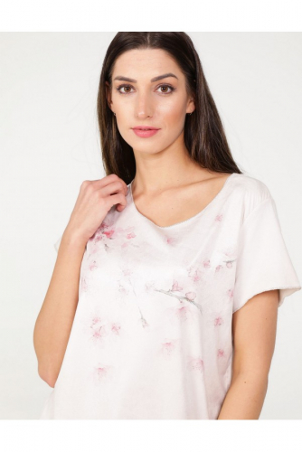 Блузка UNISONO 141-6513 BEIGE