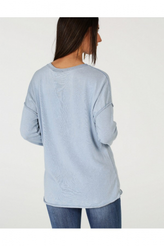 Блузка UNISONO 141-6088 JEANS