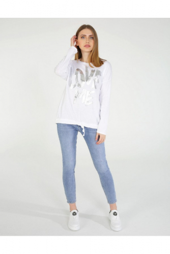 Блузка UNISONO 15-3974 BIANCO