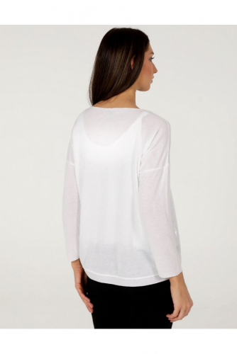 Блузка UNISONO 141-7616A BIANCO