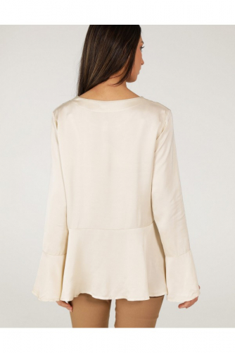 Блузка UNISONO 16-1017 BEIGE