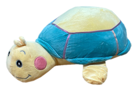 Игрушка с пледом ЧЕРЕПАШКА - морская волна р-р 130х160