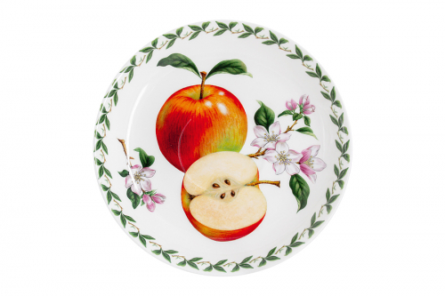Пара чайная, 1 перс, 2 пр, 480 мл, фарфор F, белая, Яблоко, Orchard Fruits, 53974
