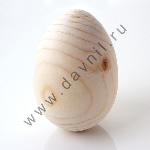 Яйцо деревянное заготовка 9,5 см