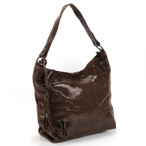 Женская кожаная сумка 4001 Х56 Кофе