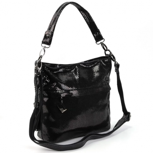 Женская кожаная сумка 4015 Х1 Блек