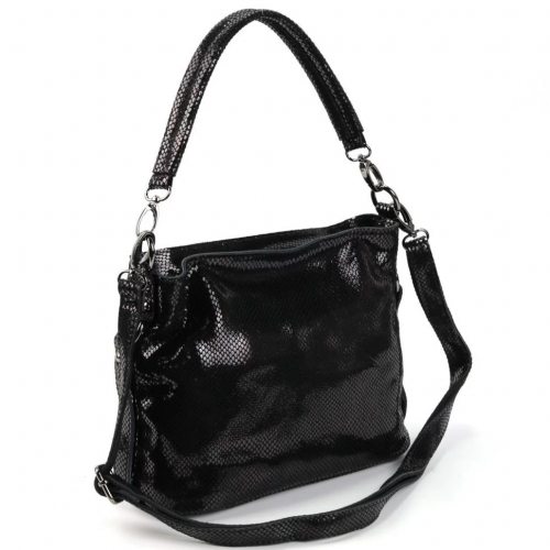 Женская кожаная сумка 4021 Х1 Блек