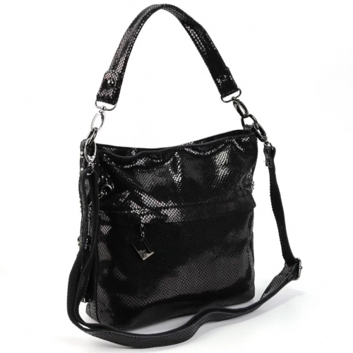 Женская кожаная сумка 4015 Х1 Блек