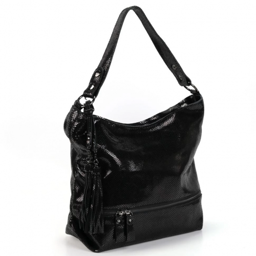 Женская кожаная сумка 4001 Х1 Блек