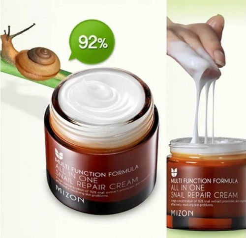 1730 рMIZON All In One Snail Repair Сream Крем для лица с муцином улитки 75мл