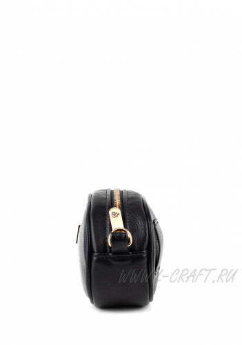 Модель №V112 | кожзам | гладкий | черный | Р879-1 | 28095