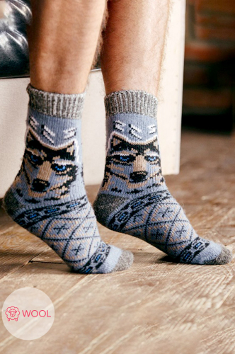 Бабушкины носки, Мужские шерстяные носки Бабушкины носки