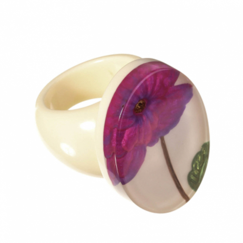 Кольцо Butterfly Фиолетовый