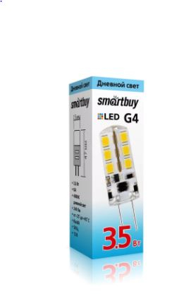 Лампа светодиодная SmartBuy G4 3,5Вт/4000К/G4 (капсульная, нейтральный)