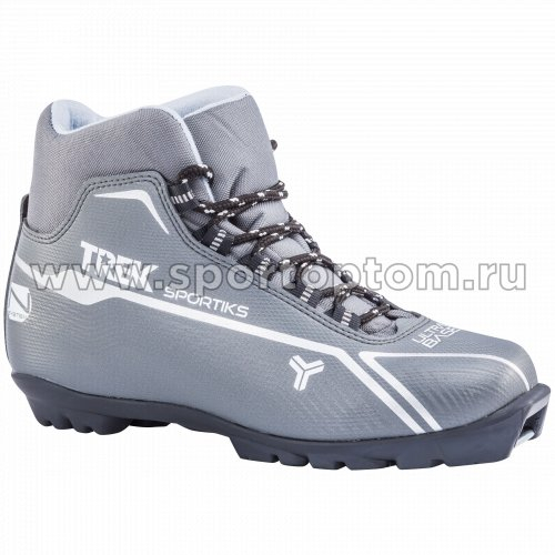 Ботинки лыжные SNS TREK Sportiks6 синтетика TR-279 Металлик (лого серебро)