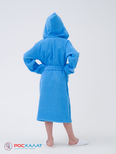 МЗ-04 (62) Детский махровый халат голубой