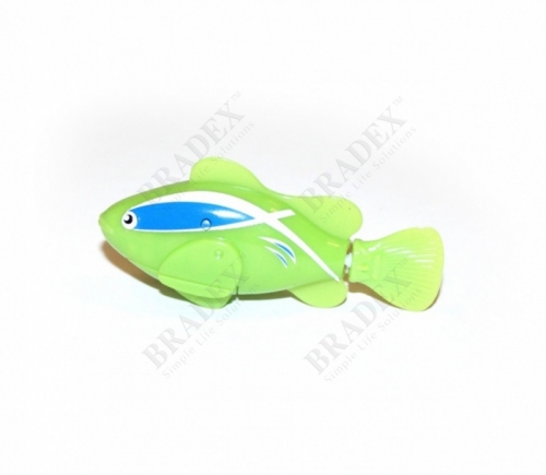 DE 0072 - Рыбка-робот FUNNY FISH зелёная