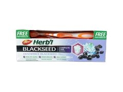 Зубная паста Dabur Herb'l Black Seed(с экстрактом семян черного тмина)с зубной щеткой  150 гр.