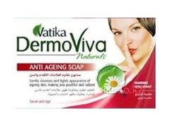 Мыло Dabur Vatika Naturals Dermoviva Antiageing Soap - антивозрастное 125 гр