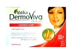 Мыло Dabur Vatika Naturals Dermoviva Fairness Soap - осветляющее 125 гр