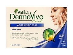 Мыло Dabur Vatika Naturals Dermoviva Moisturising Soap - увлажняющее 125 гр