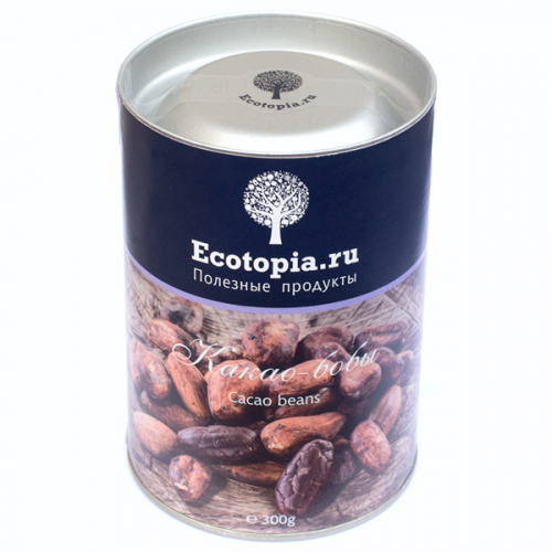 Какао-бобы неочищенные Criollo, 300 гр