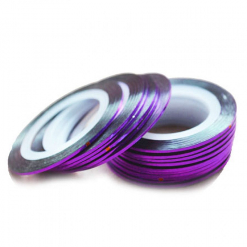 Фольга-лента для ногтей(фиолетовая)