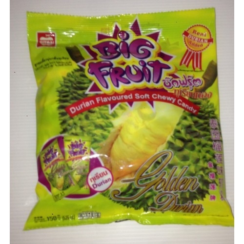 Жевательные конфеты Дуриан Big Fruit Mitmai, 110 гр