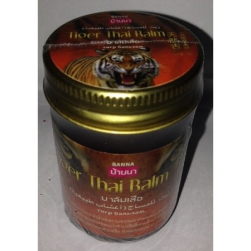 Красный тигровый бальзам Thaiger Thai Balm - Banna (50 гр)