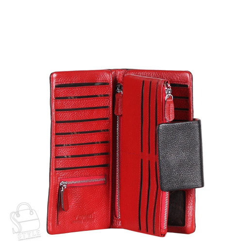 Женский кошелек 3046A black Vermari