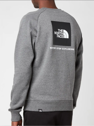 Худи North Face 409 серый