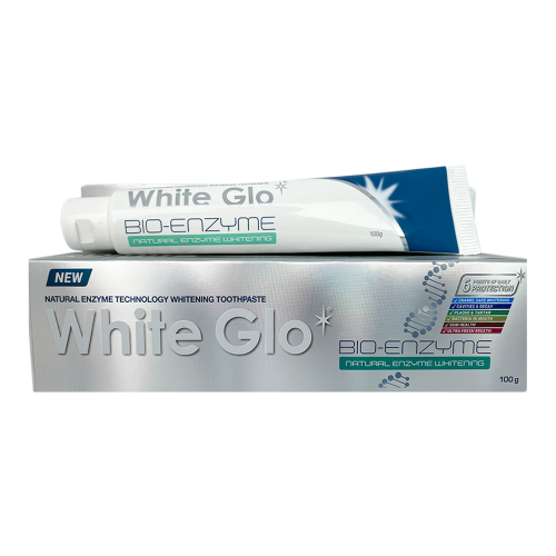 Вайт Гло зубная паста 100,0 отбеливающая биоэнзим