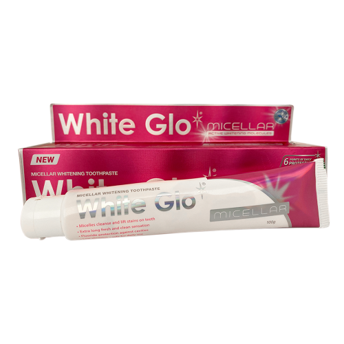 Вайт Гло зубная паста 100,0 отбеливающая мицеллярная