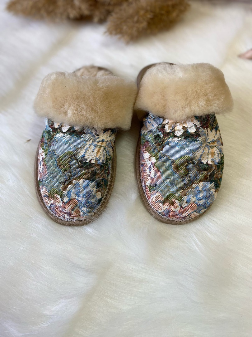 Тапочки из овчины