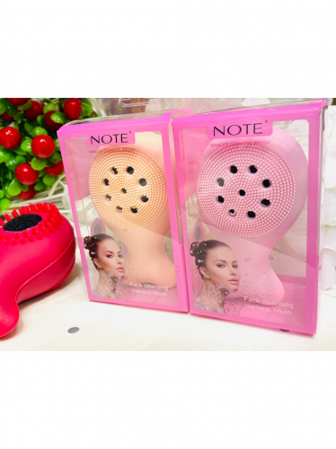 Силиконовая щёточка для умывания NOTE FACE CLEANSING MAKEUP BRUSH