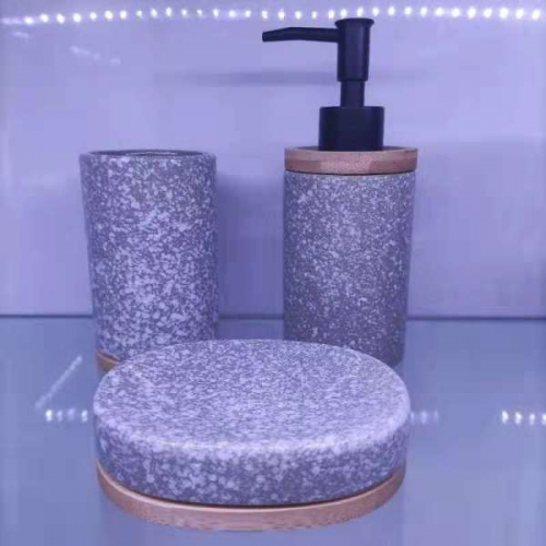 Набор для ванной из 3-х предметов керамический 