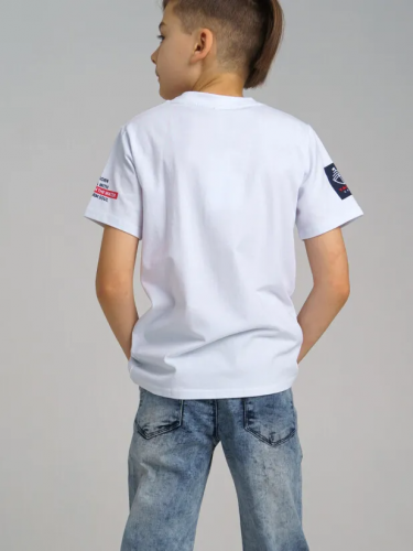 513 р.  802 р.  Фуфайка трикотажная для мальчиков (футболка)