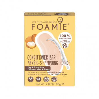 Твердый кондиционер Foamie Kiss Me Argan для непослушных волос