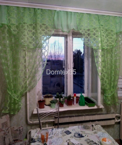 Комплект штор для кухни 
