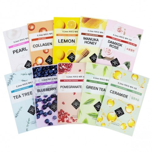 ETUDE HOUSE 0.2 Air Mask Snail Smoothening & Firming Маска для лица тканевая с муцином улитки 20мл