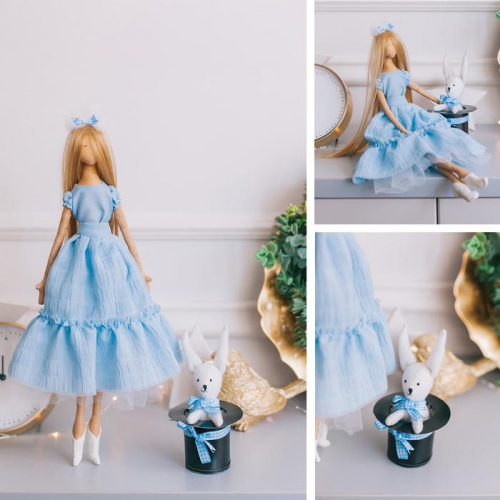 Мягкая кукла «Алисия», набор для шитья 21 × 0,5 × 29,7 см