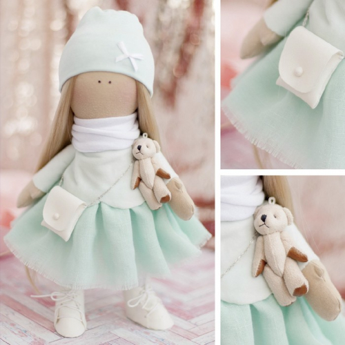 Интерьерная кукла «Кристи», набор для шитья, 18 × 22 × 3.6 см