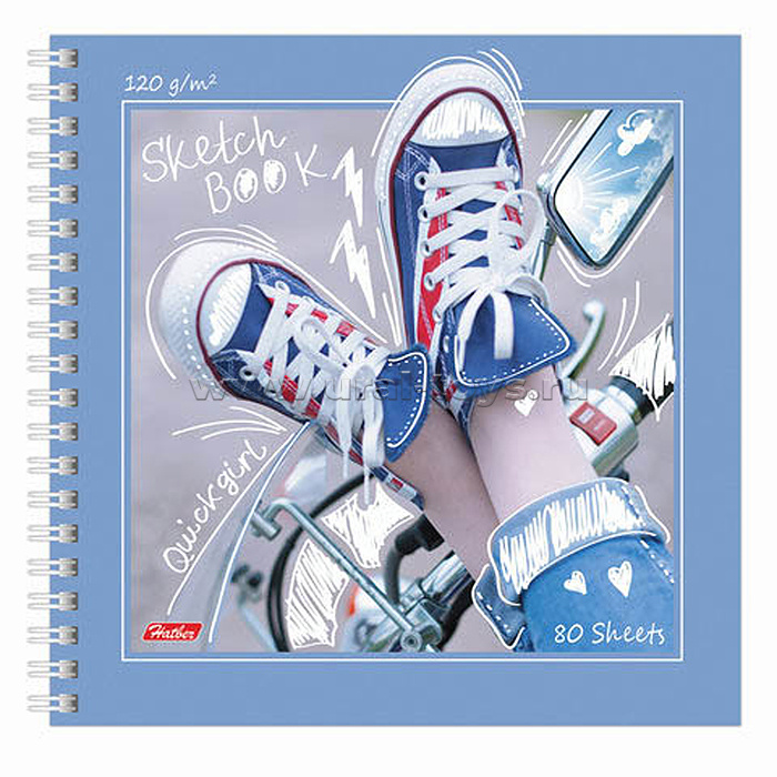Тетрадь SketchBook 80л А5ф