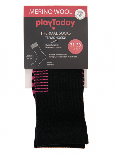 PLAYTODAY Носки розовый,черный