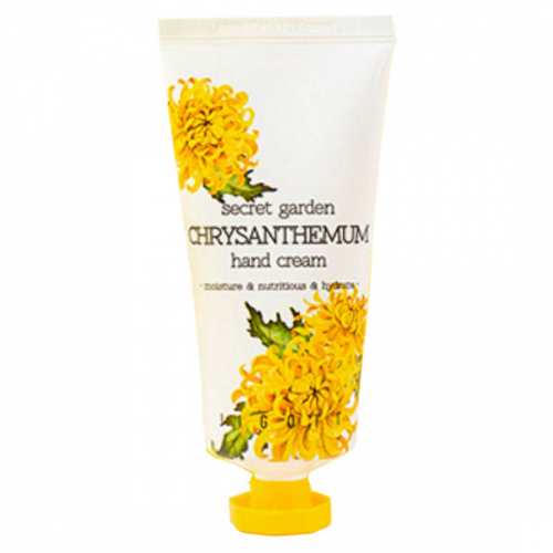 Крем для рук с экстрактом хризантемы JIGOTT SECRET GARDEN CHRYSANTHEMUM HAND CREAM 100мл